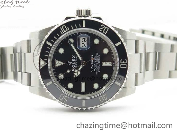 126610 Steel LN ‘Green 1:1 904L Best Maker’ Edition 41mm Submariner A2824 0311